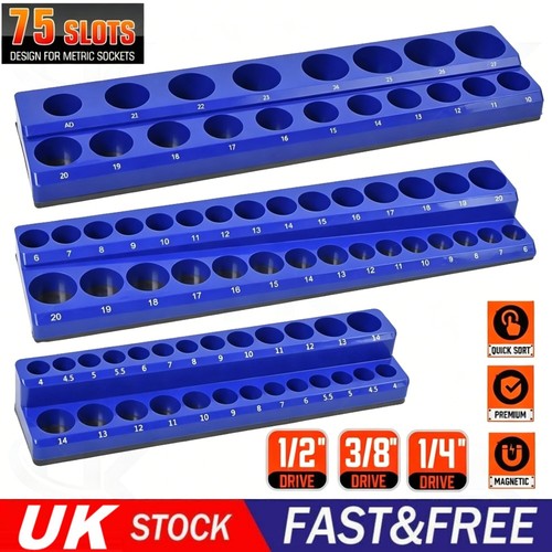 3pcs metric magnetic socket - metric,
