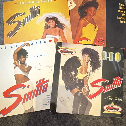 Sinitta job lot - sinitta, vinyls