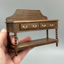 Dolls House Miniature 1:12 Scale Quality Handmade Sideboard Table Buffet Signed