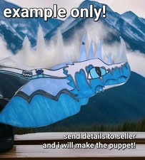 PAPER DRAGON PUPPETS  COMMISSIONS EG ABOVE 