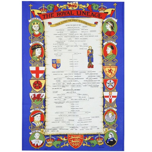 Royal lineage tea towel - lineage,