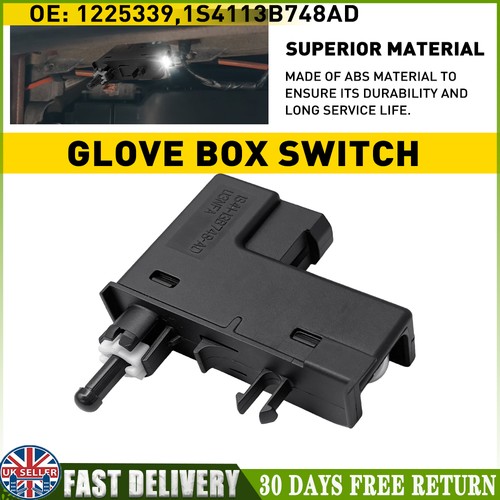 Glove box light latch switch - glove,