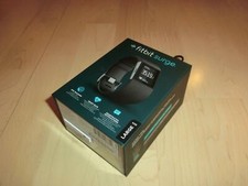 Fitness Super Watch Smartwatch Fitbit Surge, Original Box & New, GPS, Size L, 2Y. Warranty