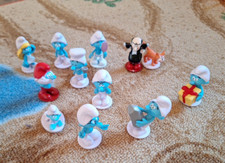 VINTAGE SMURF SMURFS SCHLUMPF FIGURES  LOT