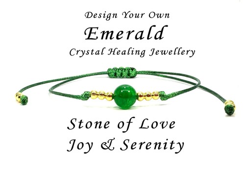Emerald bracelet anklet - emerald,