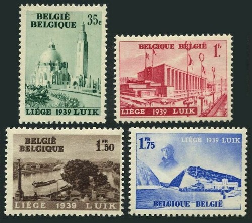 Belgium 318 321 mnh - belgium, 318-321,mnh.michel