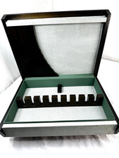 Vtg Wooden Flatware Storage