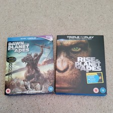 2x Planet Of The Apes Blu Ray