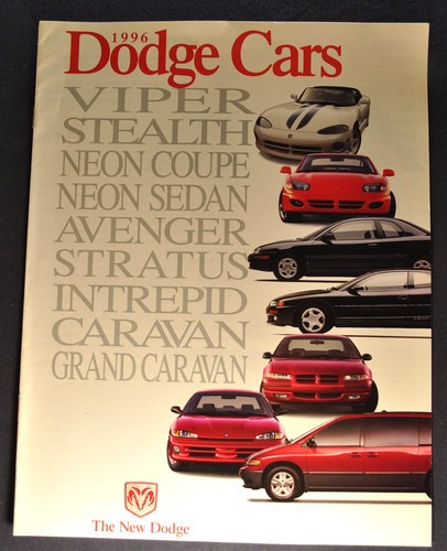 1996 dodge brochure viper - 1996,