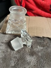 Vintage Glass Perfume Bottle