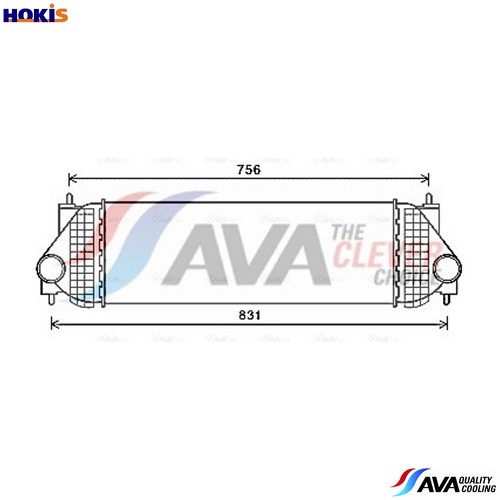 Charge air cooler - charge,