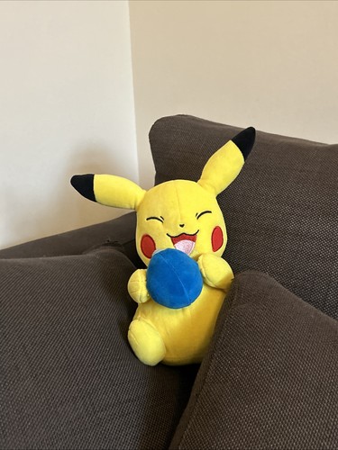 Pikachu cuddly toy - toy, holding