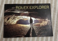 Rolex Neo Vintage Explorer 597.42 Manual Booklet Year 2006 English Language 