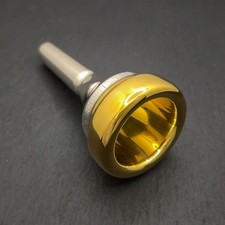 Denis Wick 5 Tuba Mouthpiece 24ct Gold Rim & Cup