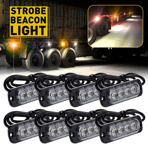 Led amber strobe - 8x, recovery