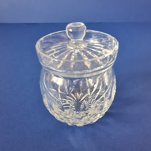 Crystal glass preserve - preserve, pot