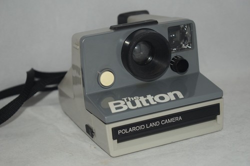 Retro polaroid the - polaroid, button