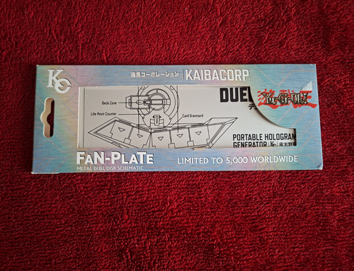 Yugioh fan plate metal - fan-plate, duel