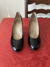 GABOR Patient Black Shoes Size 4.5