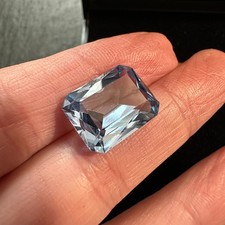 Blue Topaz 11.5Ct Emerald Cut ? Loose Gemstone