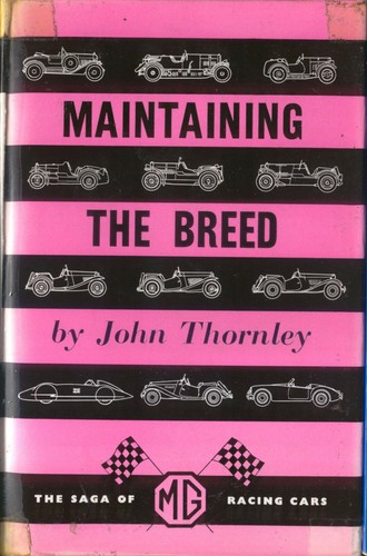 Maintaining the breed saga - mg,