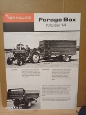 new  holland  14  forage  box  sales  leaflet