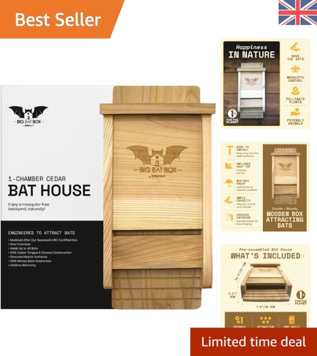 Weatherproof cedar bat box - weatherproof,