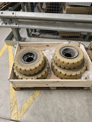 Forklift solid tyres rims - solid, &