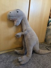 H&M Large Plush Dinosaur Grey