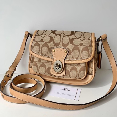 Coach shoulder bag - shoulder, lock