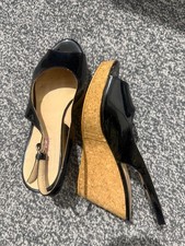 Black Patent Leather Cork