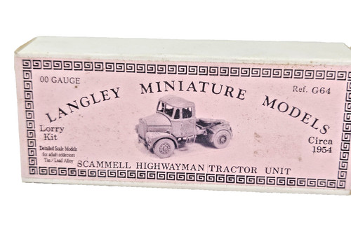 Langley miniature models - miniature, g64