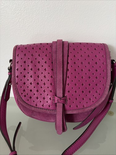 Small crossbody saddle bag - saddle,
