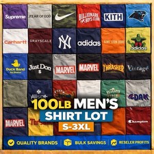 MEN'S CLOTHING BUNDLE LOT 100
