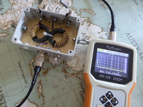 Guanella current balun - 4/1,