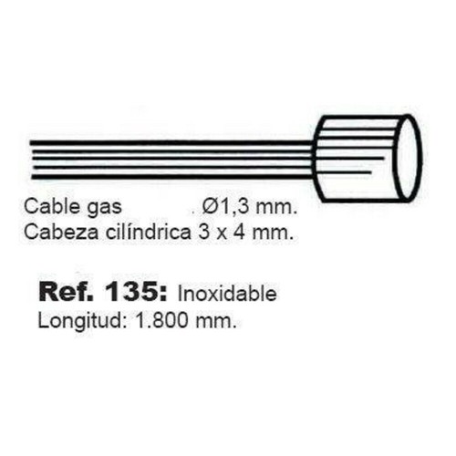 Cable gas 3000 motorbike - mm,