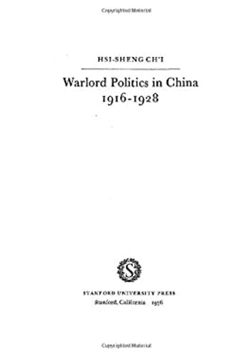 Warlord politics china - politics,