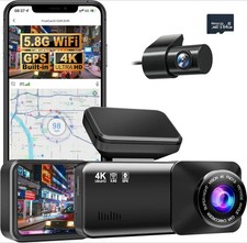 Dashcam Pro 4k With Front and