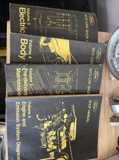 Ford 1973 Car Shop Manual Set Vols 3 Electrical 4 Body 5 Maintenance 6 Emissions