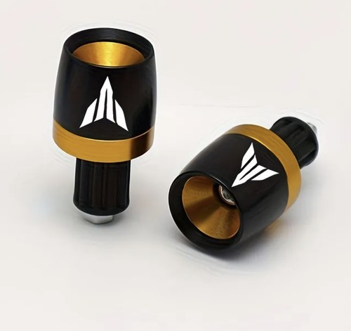 Yamaha bar ends - yamaha, black