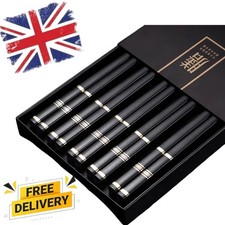 5 Pairs Alloy Chopsticks Non