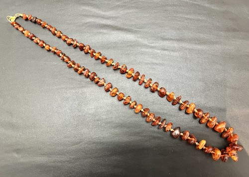 Vintage baltic amber beads - baltic,