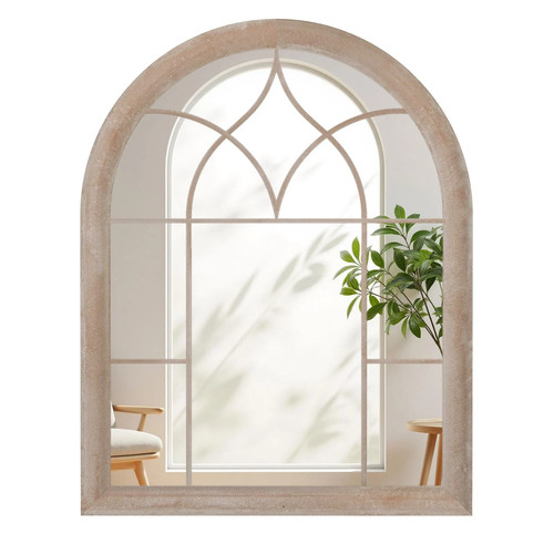 Church window garden - church,