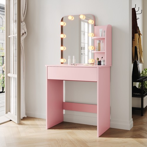 Modern pink vanity - modern,
