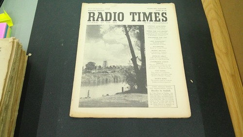 Vintage radio times june - radio,