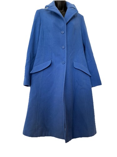 Laura ashley coat blue - uk, 14