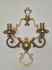 Vintage Brass Sconce Art Deco