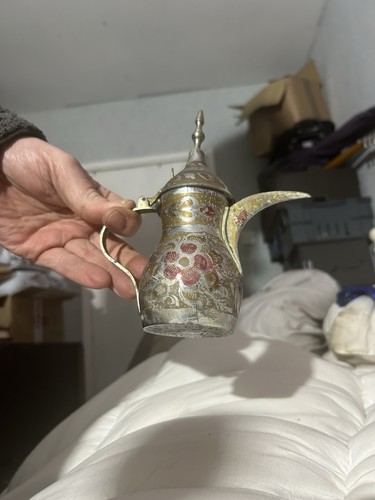 Ornate arabic coffee pot - ornate,