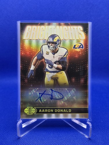 Aaron donald auto - donald, #/25