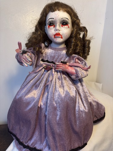 Porcelain horror doll - porcelain,